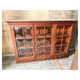3 DOOR GLASS CABINET