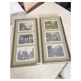 PARIS SCENE PICTURES 22.5 X 11