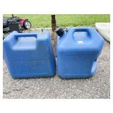 2 KEROSENE CANS WITH LIDS