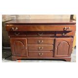 CHERRY CHEST 7 DRAWER - 54X36X20.5 DRAWERS ARE