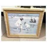 PAINTING ON CANVAS OCEAN SCENE 29 X35