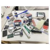 CLOCK, FLASHLIGHT ETC.