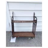 WOOD KNICK KNACK SHELF