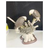 DANBURY MINT PROUD PARENTS EAGLE STATUE