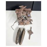 CUCKOO CLOCK MADE IN GERMANY, SOME DAMAGE TO WOOD