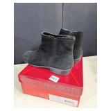 NEW 7.5 AEROSOL MEMORY FOAM SIDE ZIPPER BOOTS