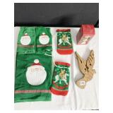 CHRISTMAS TOWELS, WOOD DOVE, HALLMARK KEEPSAKE