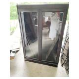 2 DOOR GLASS CABINET