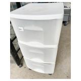 3 DRAWER PLASTIC ORGANIZER
