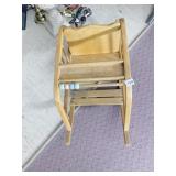 VINTAGE WOODEN CHILD