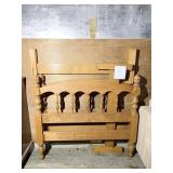 MAPLE 42" TWIN HEADBOARD, FOOTBOARD AND SIDE