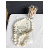 SHELLS AND LOVE COUNTRY WELCOMING BEADS SHELL