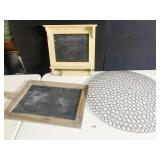 CHALK BOARD, CIRCLE WALL DECORE 24"