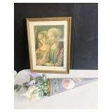 PICTURE 15 X 19.5 WALL POCKET VASE