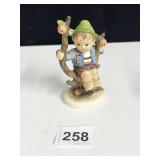 HUMMEL BOY IN TREE FIGURINE