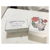 LANE JEWELRY BOX, WOODEN DECORATIVE BOX, NO KEY