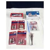 HAND PAINTED PORCELAIN FIGURES IN PACKAGES,