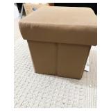 STORAGE OTTOMAN 14.5" H X 14.5" X 14.5"