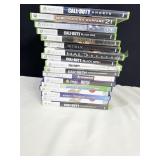 X BOX 360 GAMES INC CALL OF DUTY, HITMAN, HALO