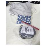 HEATING PAD, NECK WRAP AND SMALL MICROWAVE