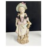 VINTAGE VICTORIAN LADY STATUE