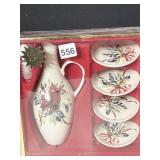 LENOX WINTER GREETINGS OIL BOTTLE GIFT SET NIB