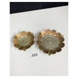 COIN ASHTRAYS