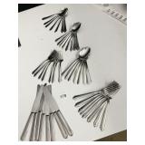 STAINLESS STEEL FLATWARE, ALL HAVE SERVICE FOR