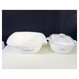 2 CORNING BAKING DISHES