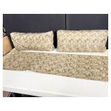 DECORATIVE PILLOWS, DRESSER SCARF/WALL HANGING