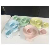 SNACK TRAYS UNMARKED SHELL DESIGN