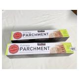 2 ROLLS PARCHMENT PAPER 205 FEET ROLLS