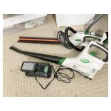 SCOTTS BLOWER AND HEDGE CUTTER WITH CHARGER