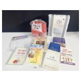 NEW FULL SHEETS DOILIES CUPS VARIOUS BOOKS HENNY