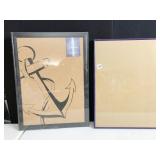 PURPLE PICTURE FRAME, NEW IN PACKAGE CORK BOARD