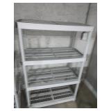 SHELF UNIT 4 TIER - X 38" W X 18" D - 55.5" H