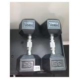 YORK PAIR 35 LB. HAND WEIGHT