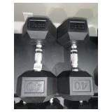 YORK PAIR 40 LB. HAND WEIGHTS