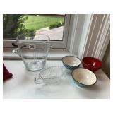 MAKASA DOUBLE HANDLED ICE BUCKET, GLASS GRAVY,