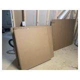 4 BOXES 48" X 40" X 24" AND 3 LIDS