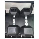 YORK PAIR 45 LB. HAND WEIGHTS