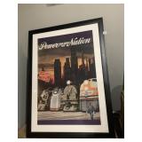 POWER THE SERVING NATIONS POSTER 32" W X 45" H