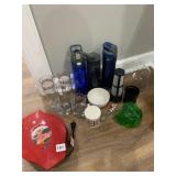 DONUT MAKER BELLA, BOTTLES, GLASSES,, METAL