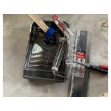 NEW PAINT TRAY ROLLER 20 INCH BLADE KNIFE, RED