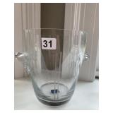 MIKASA ICE BUCKET WITH ETCHED DESIGN