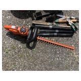 BLACK & DECKER HEDGE CLIPPERS, PRUNERS, GRILL