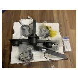 MODERN BLACK LIGHT FIXTURE