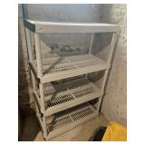 SHELF UNIT 4 TIER - X 35" W X 18" D - 55.5" H