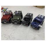 POLICE JEEPS AND OTHER JEEPS