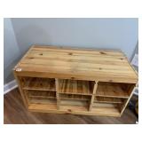 PINE CABINET 37" W X 20.5" H X 17" D